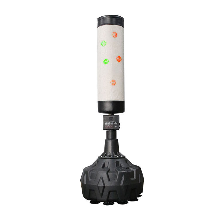 BOLSO DE PUNCH LIGHT UP ¡Prepárate para pelear con un nuevo compañero de entrenamiento!Este saco de boxeo inteligente ProCircle presenta objetivos LED iluminados que le permiten saber dónde golpear cuando golpea el objetivo.