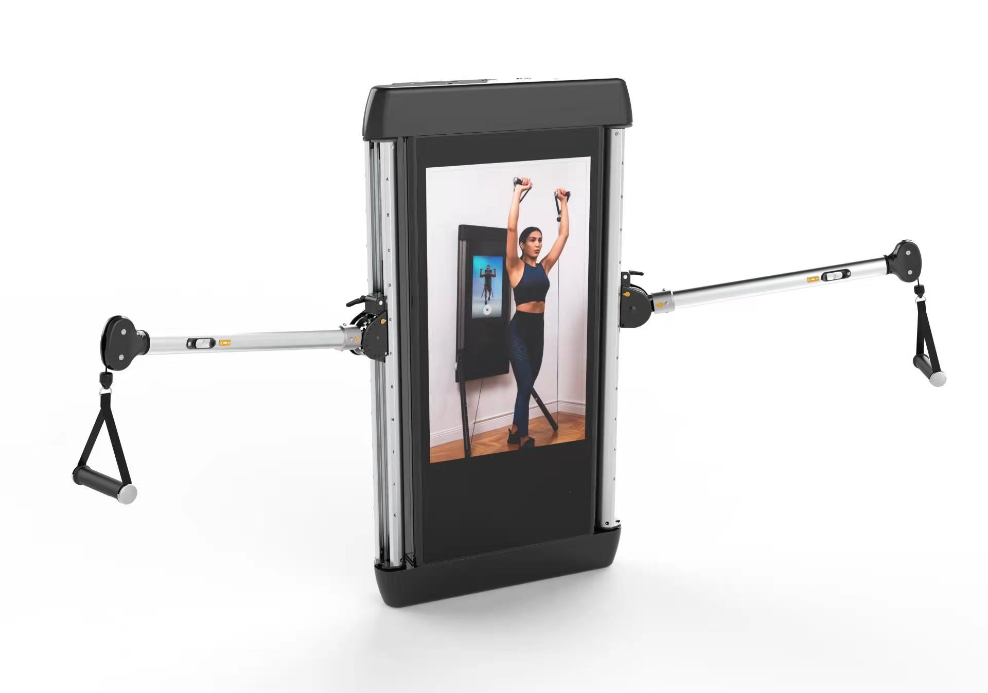 Tonifica tu cuerpo Obtén un control sin precedentes y esfuérzate al máximo sin tener que montar y desmontar pesas de metal.Al eliminar la inercia, se proporciona resistencia durante todo el movimiento, por lo que obtendrá un entrenamiento más efectivo.