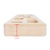 Tablero de clavijas de escalada