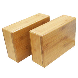 Bloque de yoga de bambú