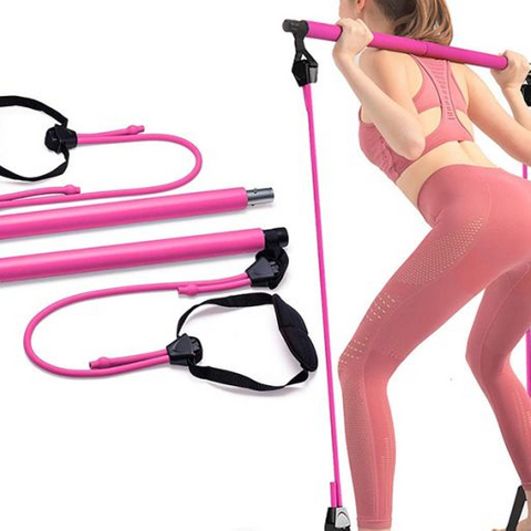 Palo de banda de resistencia de Pilates