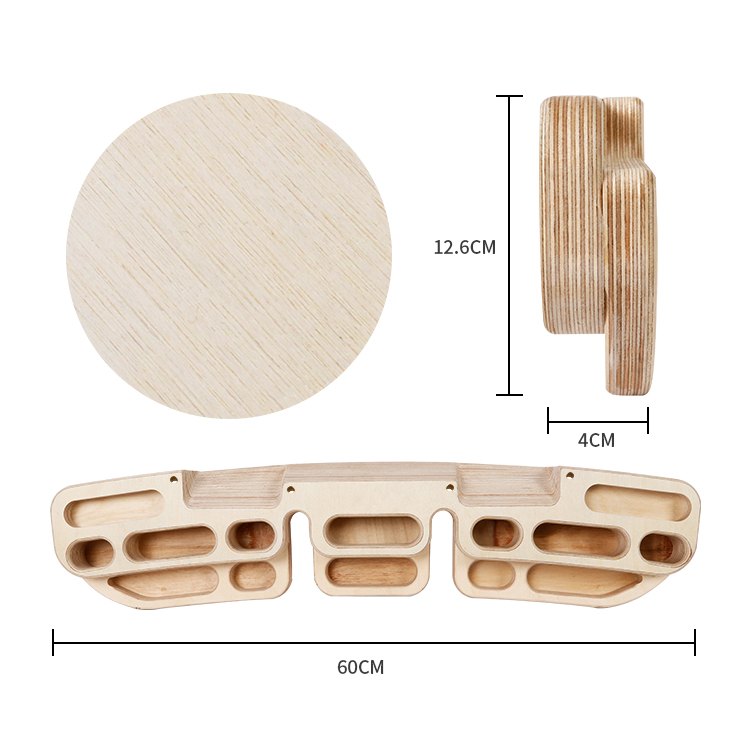 Tamaño completo Ideal para la práctica de principiantes;La unidad de puerta de tabla colgante para escalada en roca mide 23,6 x 11,75 pulgadas (59,9 x 30 cm);Se estrecha de arriba a abajo de 4,1 a 3 cm (1,6 a 1,2 pulgadas) para dejar espacio para el antebrazo;Pesa aproximadamente 6,8 libras (3,1 kg)