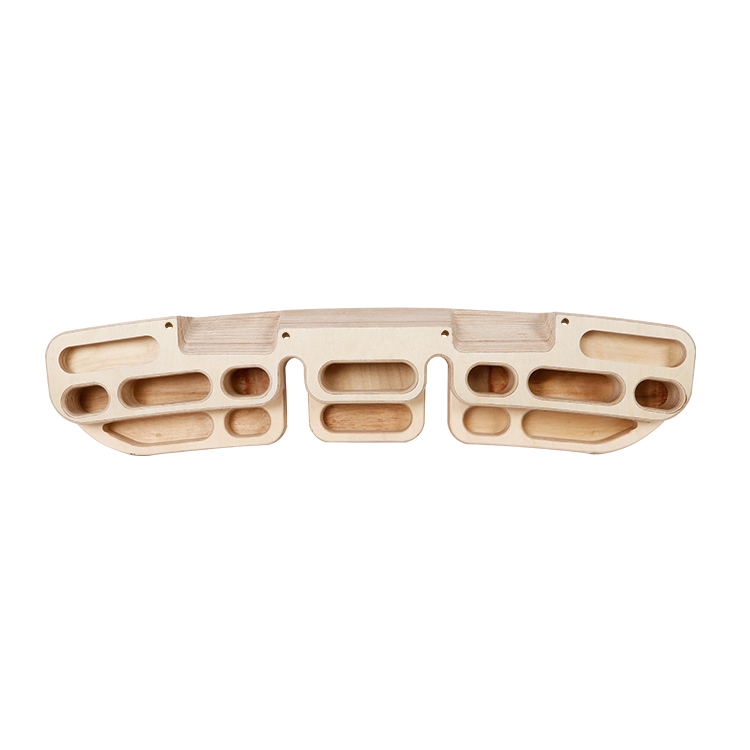 Fortalece tu agarre ¡Aumenta la potencia y la resistencia con el ProCircle!Tablero colgante de madera para escaladores con soportes para entrenamiento de escalada;Tonifica la parte superior del cuerpo centrándose en la fuerza de los dedos de contacto y la fuerza central.