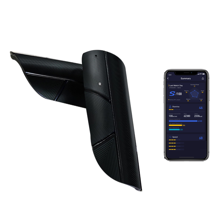 Espinilleras con tecnología wearable