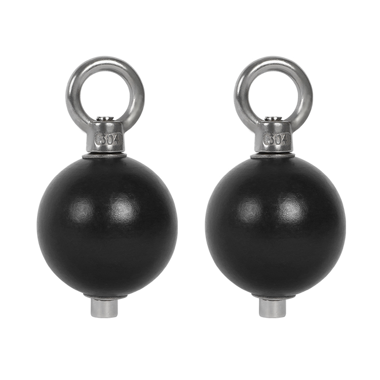 ProCircle DE ALTA CALIDAD Bola de escalada de madera especialmente diseñada con madera resistente y herrajes resistentes de grado industrial.