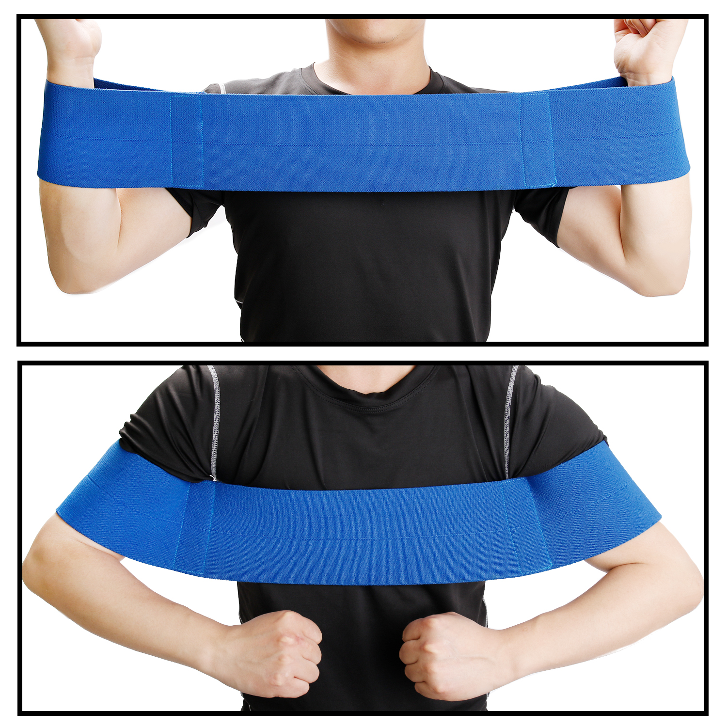 Multiusos Se utiliza para una gran cantidad de deportes y eventos, incluidos press de banca, levantamiento de pesas, flexiones, ejercicios de pecho y ejercicios de brazos para tonificar los brazos y moldear el cuerpo y press de banca con carga máxima.También se puede utilizar a través de lesiones o trabajos de prevención de lesiones.Te permitirá generar más potencia, control y trabajo en las partes más débiles de tus pesas.Durante su entrenamiento, mantenga los codos metidos y la horma tensa, y use más intensidad para ejercicios perfectos de press de banca.